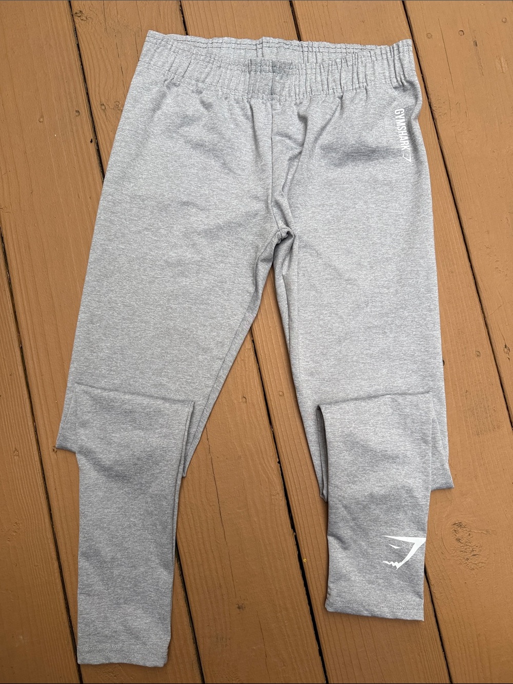 Gymshark Light Gray Heather Performance Leggings